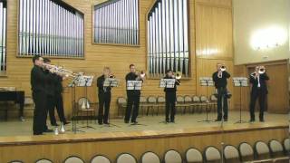 Novosibirsk Trombone Octet  OsteoblastDBourgeois [upl. by Eloc]