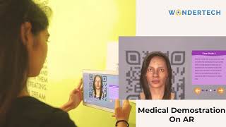 Skin Disease Simulator  WonderTech  Augmented Reality [upl. by Sivel390]