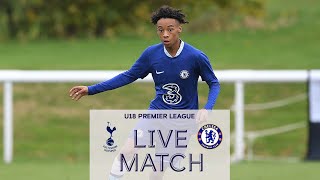 Tottenham Hotspur U18 v Chelsea U18  U18 Premier League  LIVE MATCH [upl. by Aruasi]