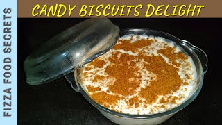 Banoffee Pie Recipe ❤️  Candy Biscuits Delight  Easy Dessert Recipe  Banoffee Pudding 5MinRecipe [upl. by Anatak]