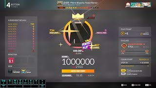 DJMAX  공성전 Pierre Blanche Yonce Remix 4B HD 11 PERFECT PLAY [upl. by Ixela]