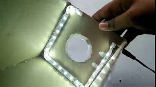 How to make cool hd projector for smartphone at home with led brightness [upl. by Roban]