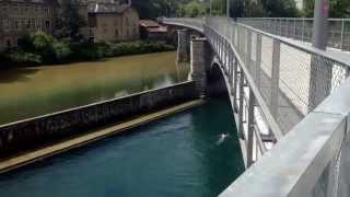 What you can do in Zurich during summertime Jumping off the bridge [upl. by Eidlog794]