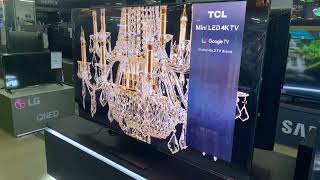 Impressive 4K TCL C845 Mini LED Google TV 2023 Demo [upl. by Florence]