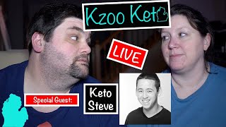 Ketosis is Magical  LIVE  KETO Talk with Special Guest Keto Steve [upl. by Ellenahc]