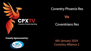 Coventry Phoenix Res v Coventrians Res [upl. by Nnaylime213]