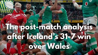 The Left Wing The postmatch analysis after Ireland’s 317 win over Wales [upl. by Bethanne136]