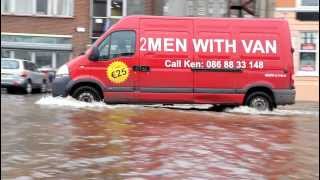 The River Boyne Bursts its Banks at Drogheda January 2014 [upl. by Darrow650]