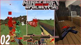 Minecraft Apocalyse Ep02 អាវុធទី១ [upl. by Anibor]