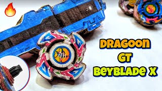 Making DRAGOON GT Cardboard Beyblade  Beyblade X [upl. by Tilda]