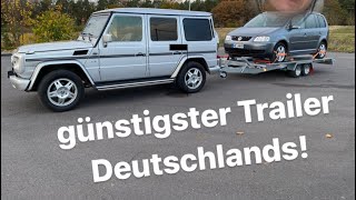 günstigster Autotrailer Deutschlands  was taugt der Pongratz LAT 400🔥 [upl. by Ahsemo]