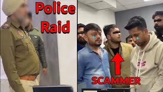 SCAM Call Center GETS ARRESTED LIVE [upl. by Prochora316]