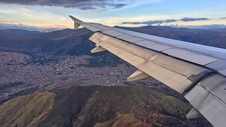 DANGEROUS APPROACH  LATAM Airbus A319 Landing in Cusco Peru [upl. by Tufts]