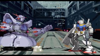 ePSXe Zeong vs RX78 Gundam Battle Assault 2 [upl. by Alikat139]