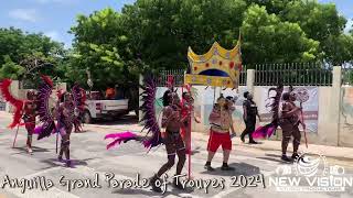 Anguilla Grand Troupe Parade 2024 NewVisionStudio [upl. by Ahsuas]