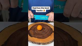 Easy way to peel an orange 🍊 dad parenting toddler orange fruit dadlife [upl. by Nemaj]