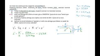 SisEn Exercicis Tema Actuadors número 05 apartat C DC motors [upl. by Drofyar]