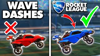 The CORRECT Way to WAVE DASH Rocket League How to Wavedash Tutorial [upl. by Carlin875]