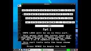 Acorn Electron emulator elkulator running in the RaspberryPi development VM [upl. by Hose]