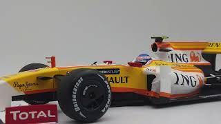 Renault R29 2009 Romain Grosjean Minichamps 118 [upl. by Sinai]