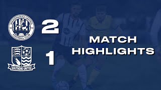 HIGHLIGHTS Maidenhead United 21 Southend United [upl. by Yevad]