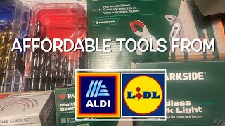 Affordable tools from Lidl Parkside amp Aldi Workzone 19 GIVEAWAY [upl. by Marline]