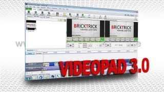 VideoPad 30  kostenlose Videobearbeitung Tutorial [upl. by Kecaj]