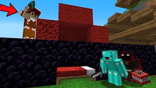 I Troll in Bedwars with a FAKE BED [upl. by Nalyd]