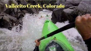 Vallecito Creek Colorado Kayaking [upl. by Ahsilyt]