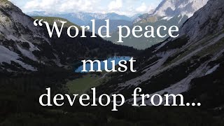 Best Peace Quotes and Sayings  Amazing Quotes About World Peace  Universal Mind Love 2022 [upl. by Eloise]