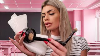 ASMR girl whos OBSESSED with you cleans your makeup brushes 💕 roleplay [upl. by Annoyik]