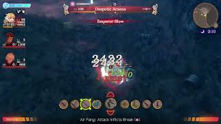 Xenoblade DE Fiora Solo vs Despotic Arsene [upl. by Rena]