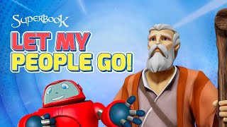 Superbook  Let My People Go  Season 1 Episode 4  Full Episode Official HD Version [upl. by Nahpos]