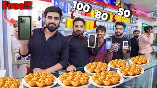 Eat Pani Puri amp Win iPhones  Challenge  पानी पूरी खाओ और स्मार्टफोन जीतो 🤑 [upl. by Wack]