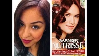 Garnier Nutrisse Ultra Hair Dye Review [upl. by Madden]