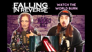 EPIC Falling In Reverse  Watch The World Burn ReactReview [upl. by Odraude802]