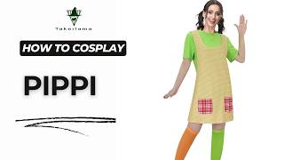 Takerlama Pippi Longstocking fans rejoice This costume is perfect for Halloween party or event [upl. by Dare]