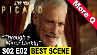 Star Trek Picard Season 2 Episode 2 BEST SCENE – Q [upl. by Ernst204]