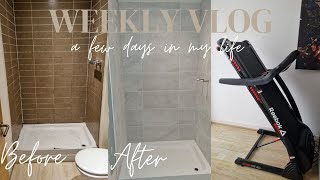 Weekly Vlog Bathroom Renovation  Skims amp Zara Haul  Unboxing Reebok GT40S Treadmill houseofkeke [upl. by Ardenia894]