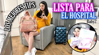 QUE LLEVO EN MI MALETA PARA EL HOSPITAL  PAÑALERA DE MI BEBE⎪LOS MEJORES TIPS [upl. by Serafina]