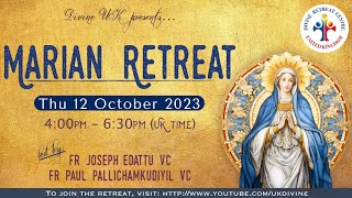 LIVE Marian Retreat 12 October 2023 Divine UK [upl. by Secundas]