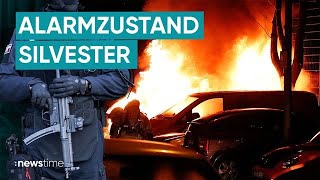 Kurz vor Silvester Hohes Polizeiaufgebot wegen verschärfter Sicherheitslage [upl. by Palmore238]