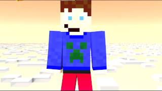 Epic split  Minecraft  Tribute to YouTubers [upl. by Clift637]