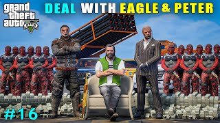 Michaels Biggest Deal With Eagle And Peter  Gta V Gameplay [upl. by Griffie45]