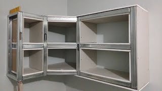 DIY Drywall kitchen cabinets Tablaroca Cocina paso a paso [upl. by Eelrak]