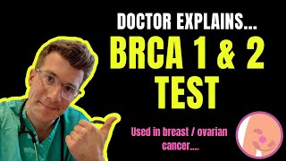 Doctor explains BRCA1 amp BRCA2 genetic testing for inherited breast and ovarian cancer [upl. by Harley]