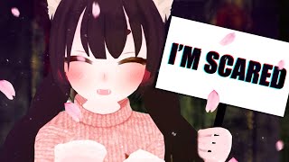 this girl is too scared for vrchat [upl. by Nived]