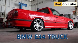 BMW E34 Truck  Diesel M57 Engine amp E39 Suspension [upl. by Ybreh954]