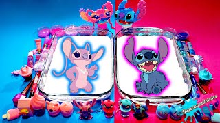 Mezclando Stitch VS Angel en Slime  Supermanualidades [upl. by Marrissa]