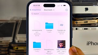 How To Check Downloaded Files in iPhone 15 Pro Max [upl. by Vlada610]